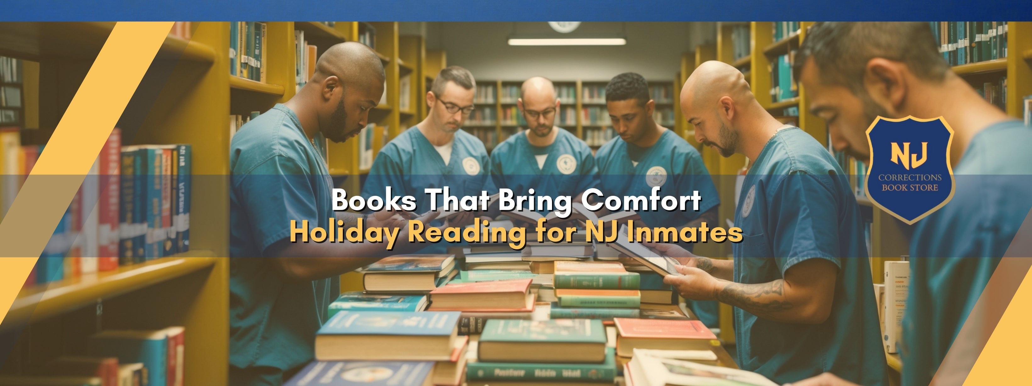 Books That Bring Comfort: Holiday Reading for NJ Inmates