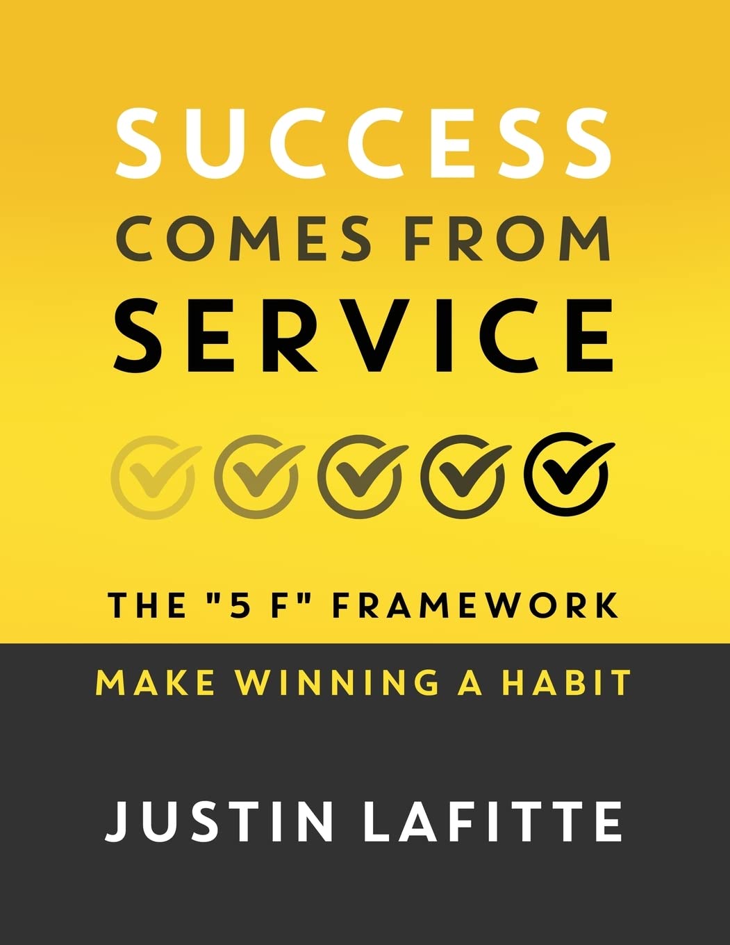 Success Comes From Service: The 5 F Framework - Make Winning A Habit