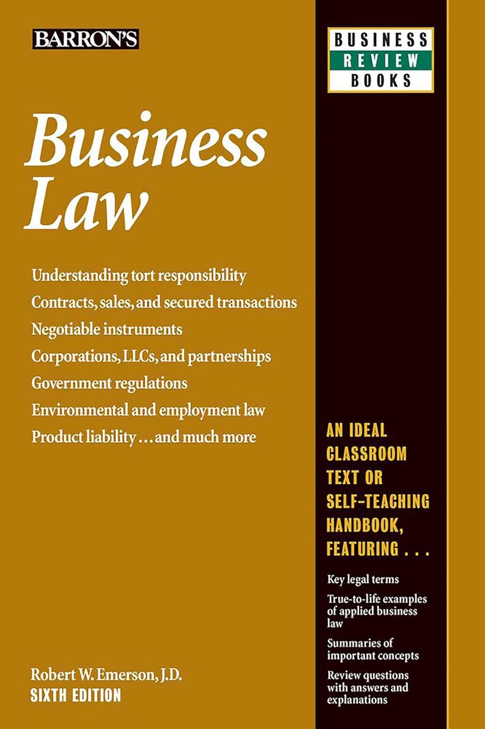 Business Law (Barron's Business Review)