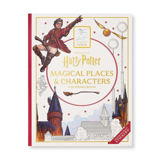 Harry Potter: Magical Places and Characters Coloring Book by Insight Editions