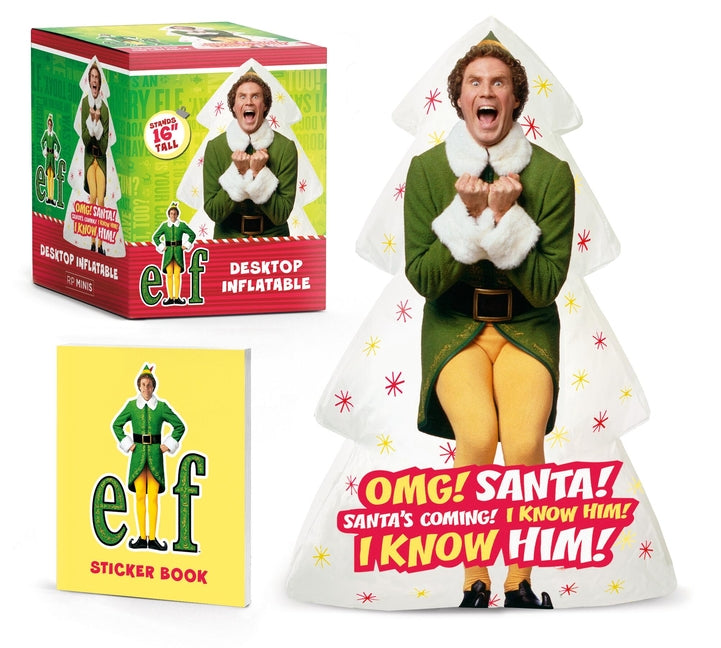 Elf: Desktop Inflatable Buddy the Elf: Stands 16 Tall by Running Press