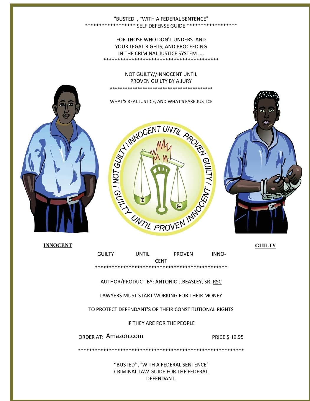 Busted, with a Federal Sentence - Criminal Law Guide for the Federal Defendant - Corrections Bookstore