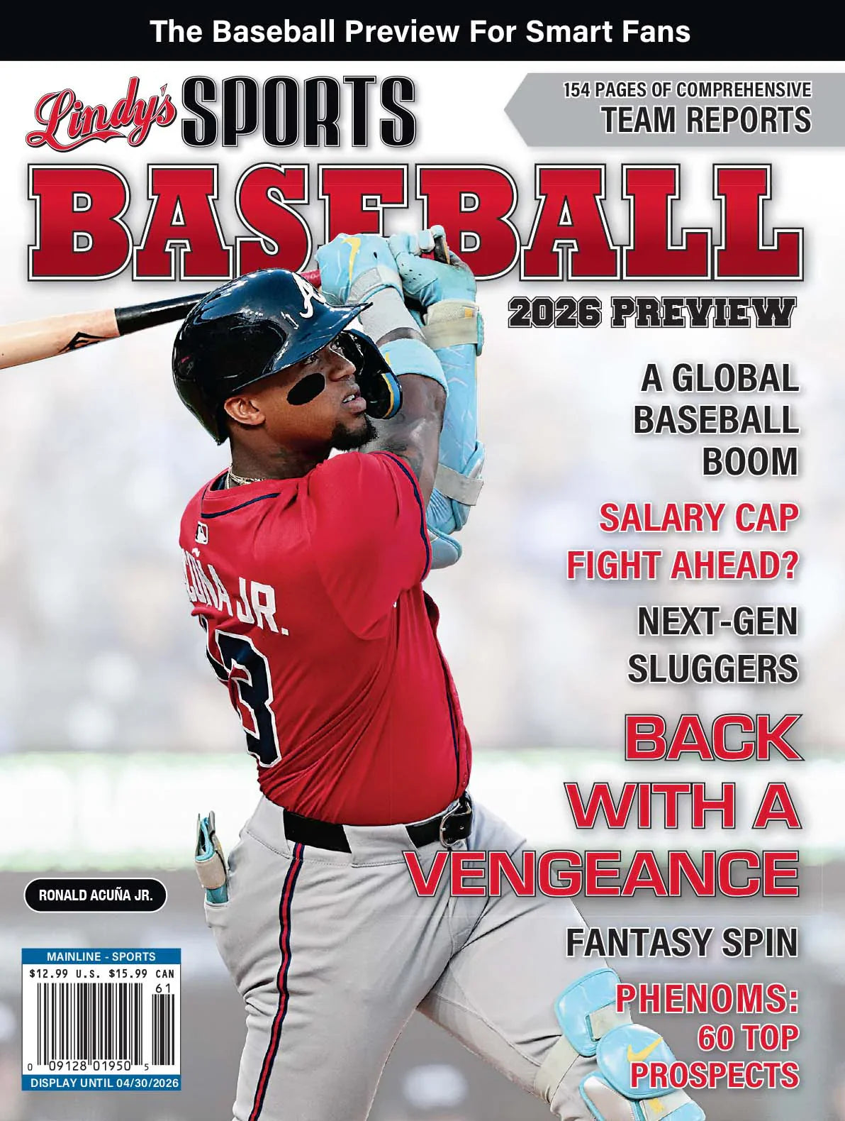 2026 Lindy's Baseball Preview Magazine / Covers Vary