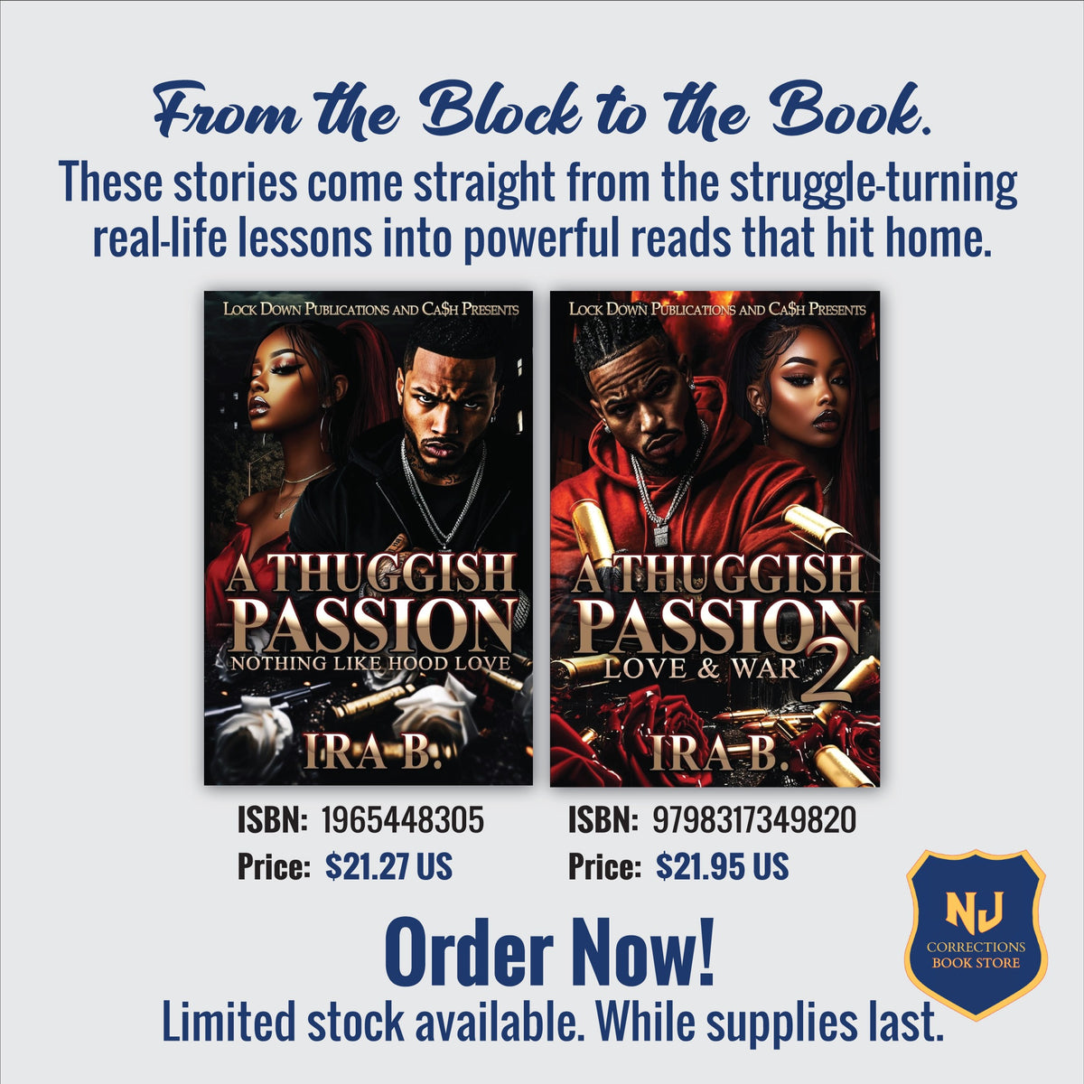 A Thuggish Passion Series Bundle – Books 1 & 2 by Ira B.