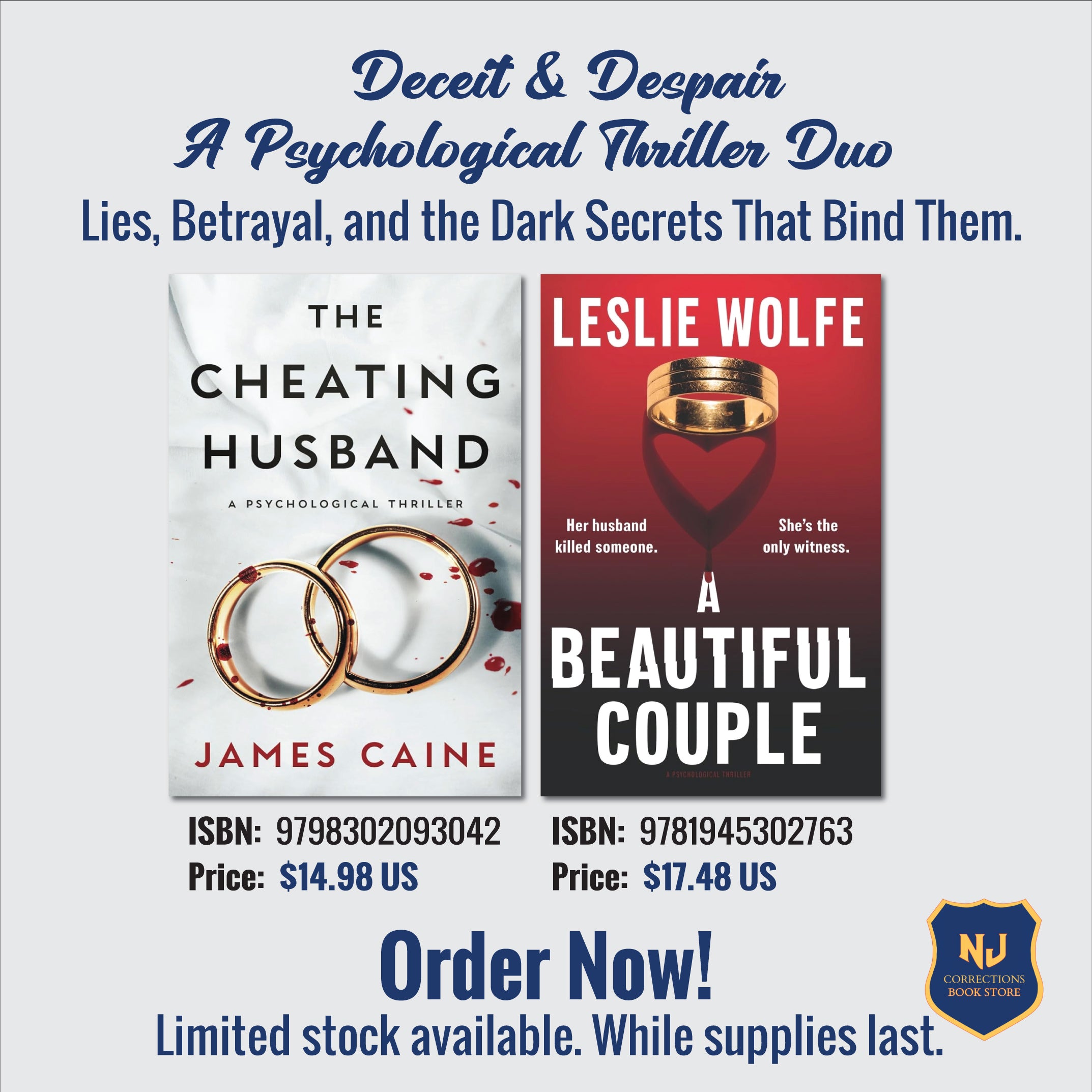 Deceit & Despair - A Psychological Thriller Duo - Lies, Betrayal, and the Dark Secrets That Bind Them Bundle