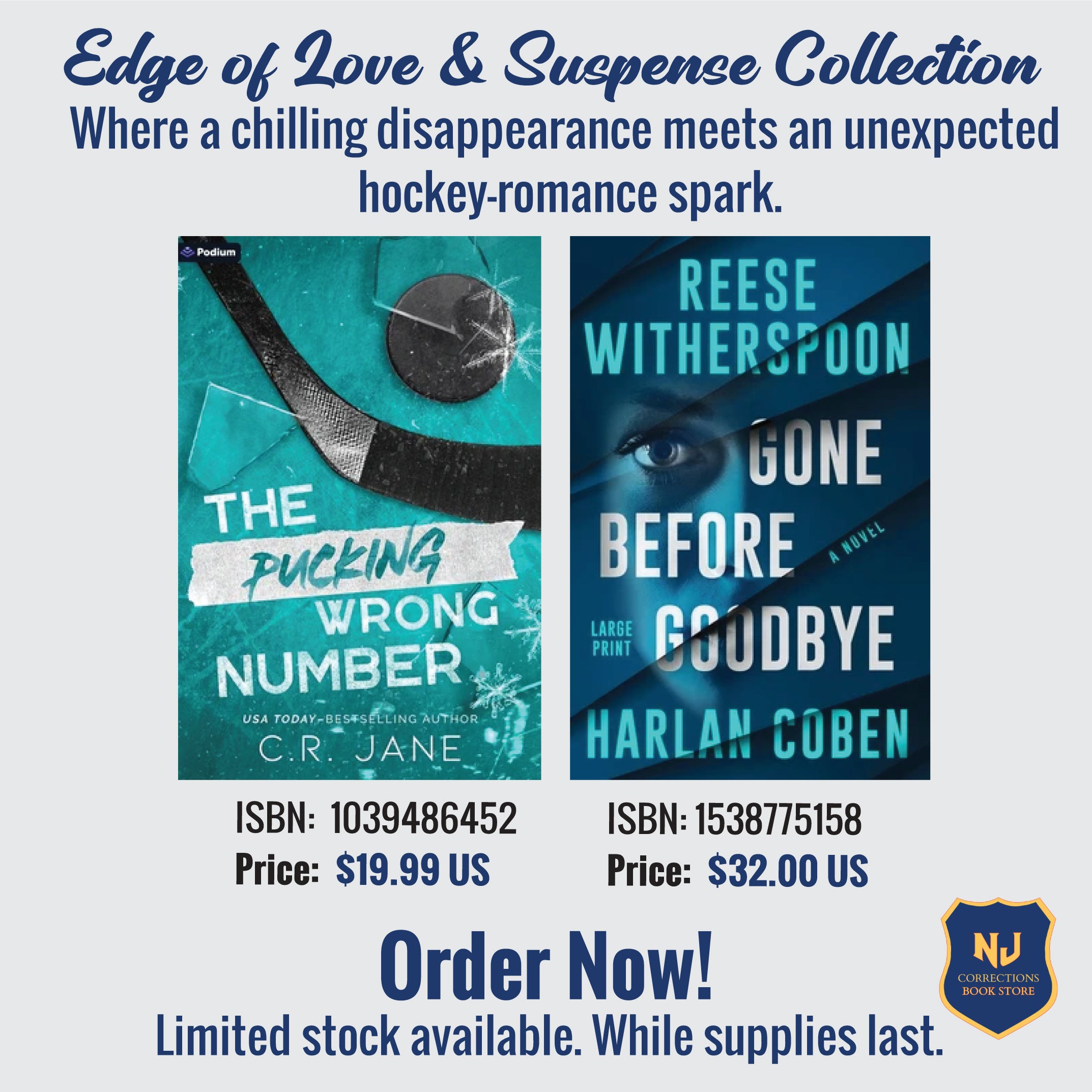 Edge of Love & Suspense Collection - Where a Chilling Disappearance Meets an Unexpected Hockey-Romance Spark Bundle