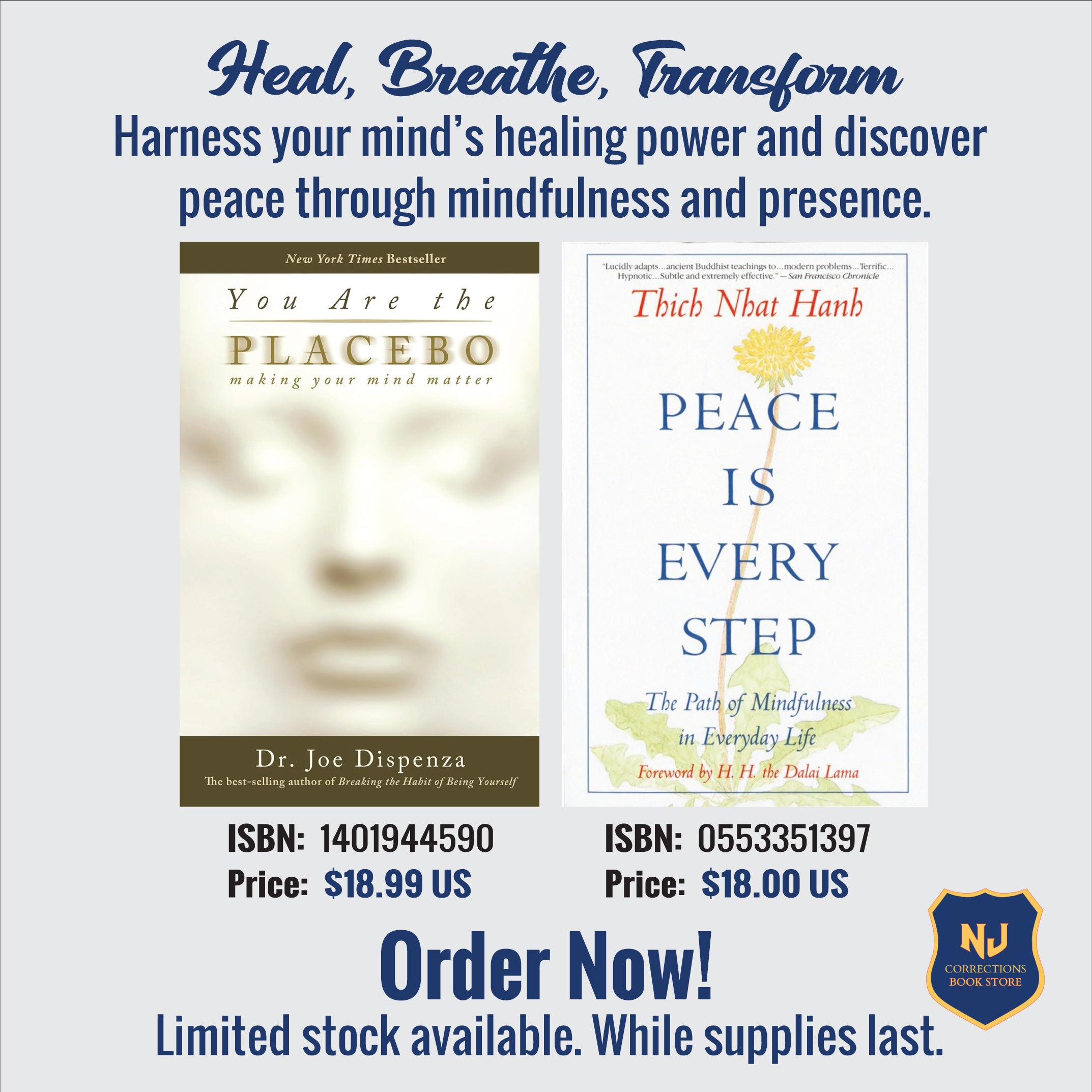 Heal, Breathe, Transform - Harness Your Mind's Healing Power and Discover Peace Through Mindfulness and Presence Bundle