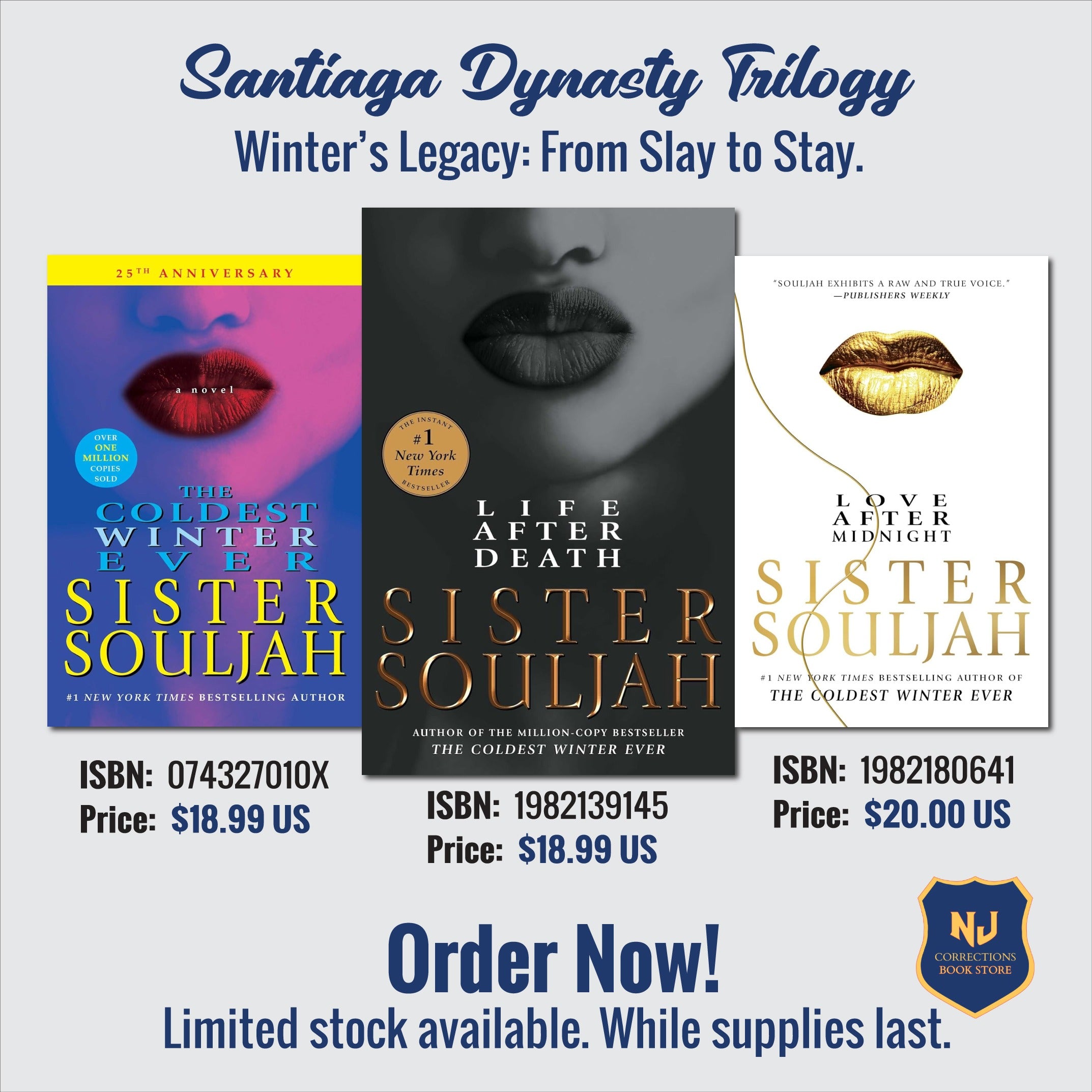 Santiaga Dynasty Trilogy Bundle – 3 Books by Sister Souljah