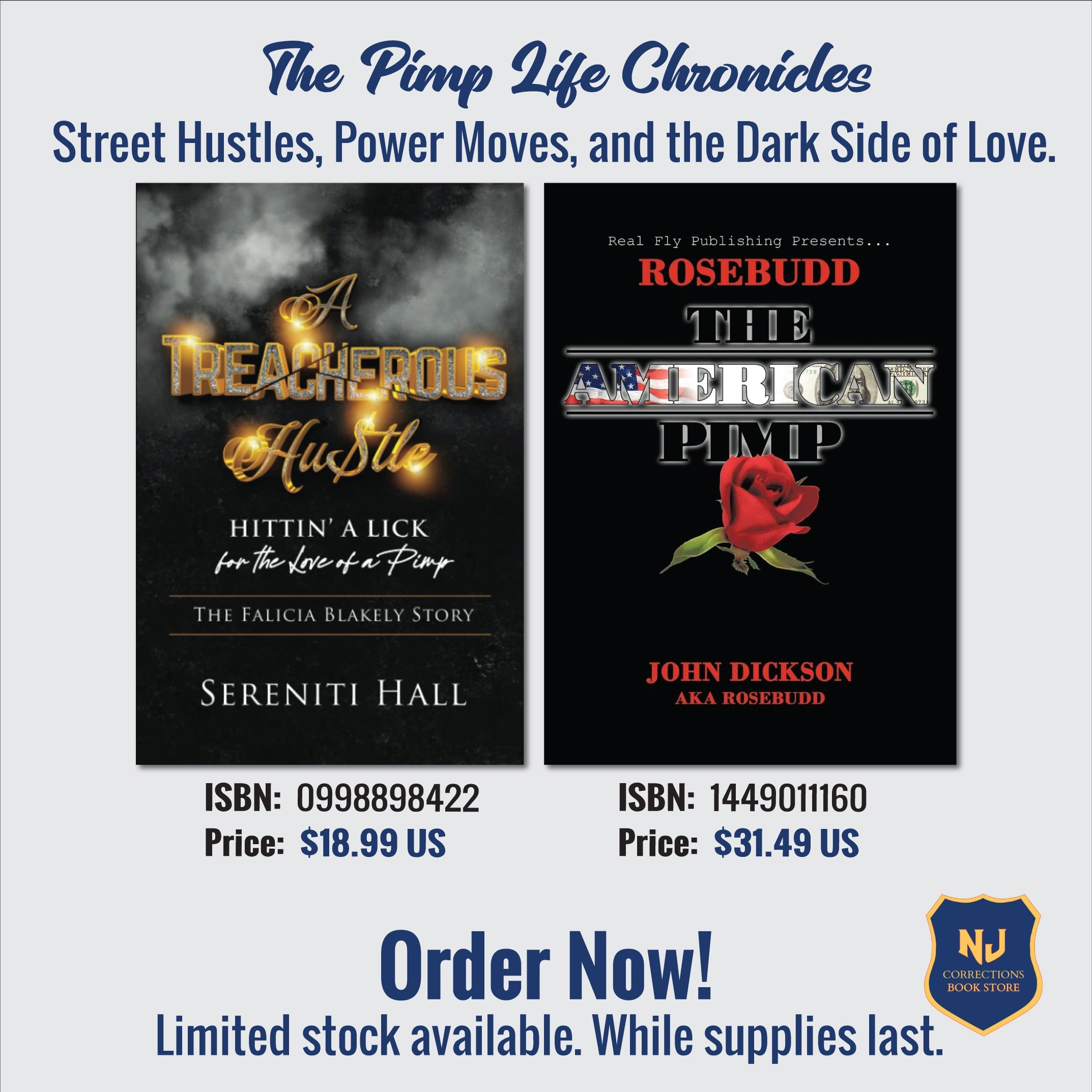 The Pimp Life Chronicles – Street Hustles, Power Moves, and the Dark Side of Love Bundle – 2 Book Set
