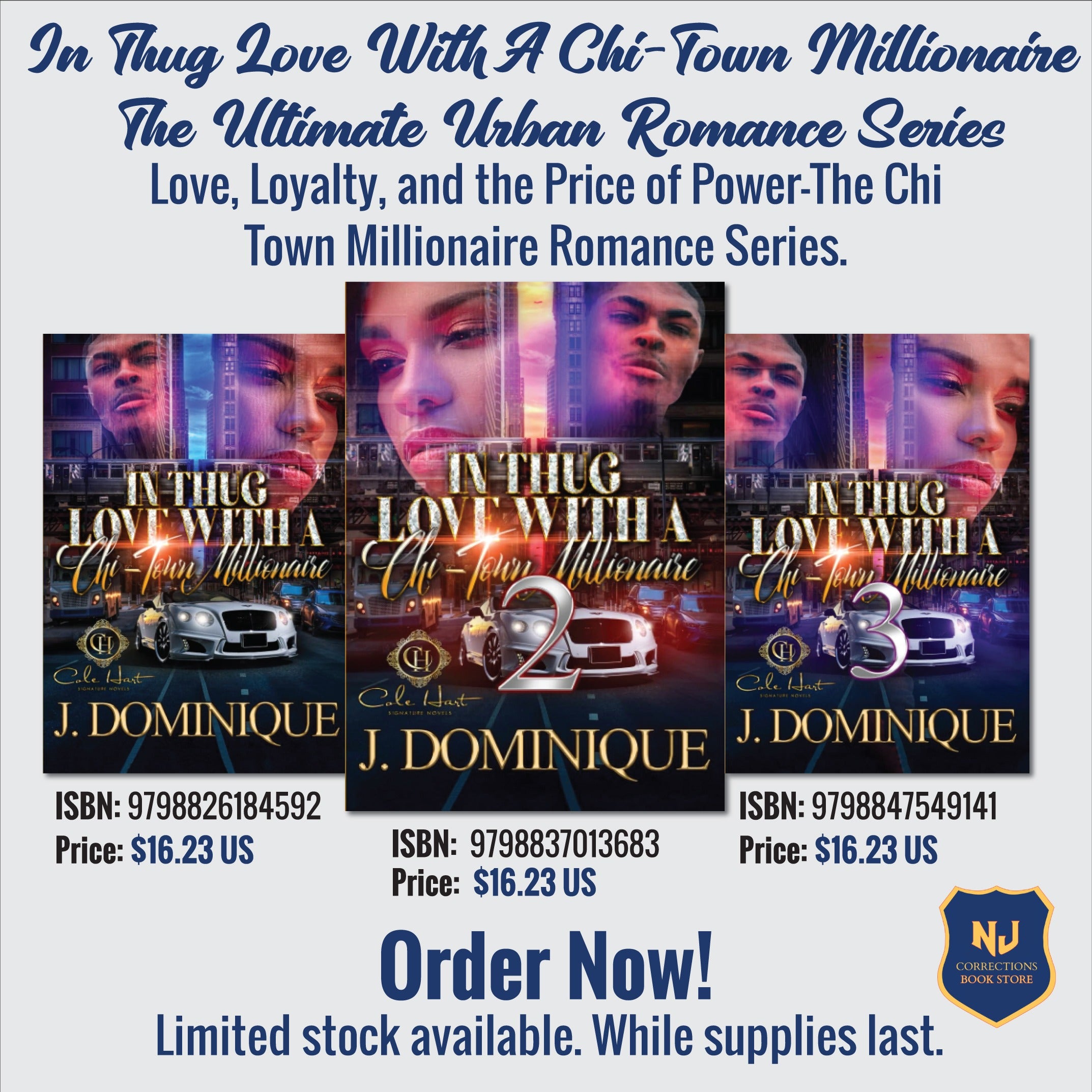 In Thug Love With A Chi-Town Millionaire – Books 1, 2 & 3 by J. Dominique
