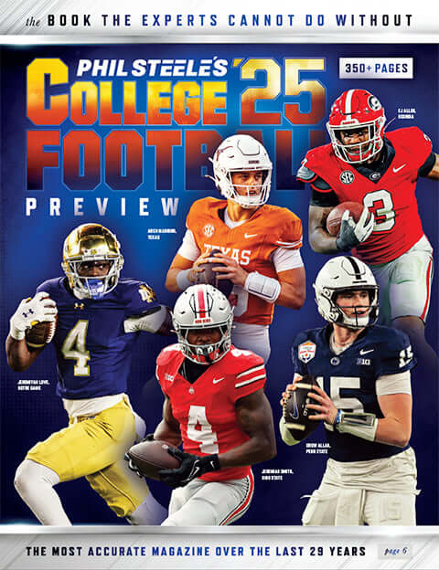 Phil Steele's College Football 2025-26 Sports Publications Phil Steele Publications