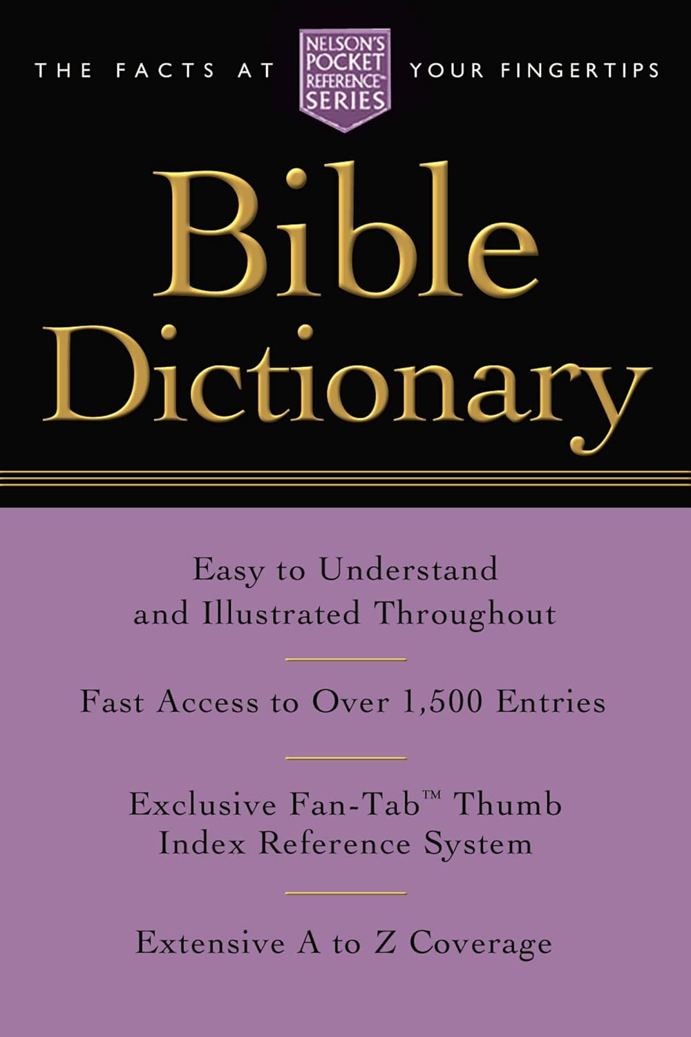 Pocket Bible Dictionary - Nelson's Pocket Reference Series - NJ Corrections Bookstore