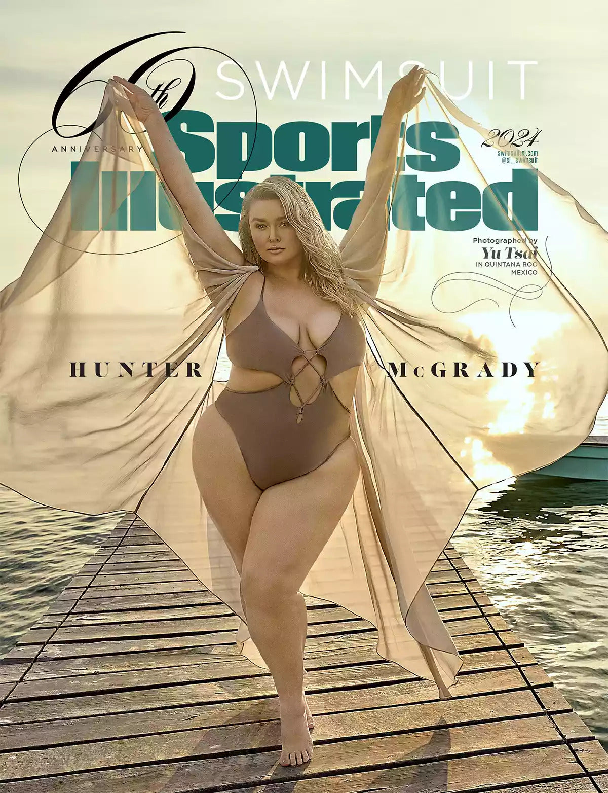 Sports Illustrated Swimsuit Edition 2024 Hunter McGrady Single Issue Magazines Sports Illustrated