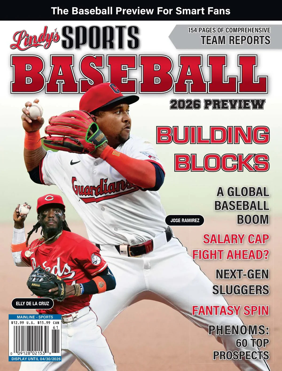 2026 Lindy's Baseball Preview Magazine / Covers Vary