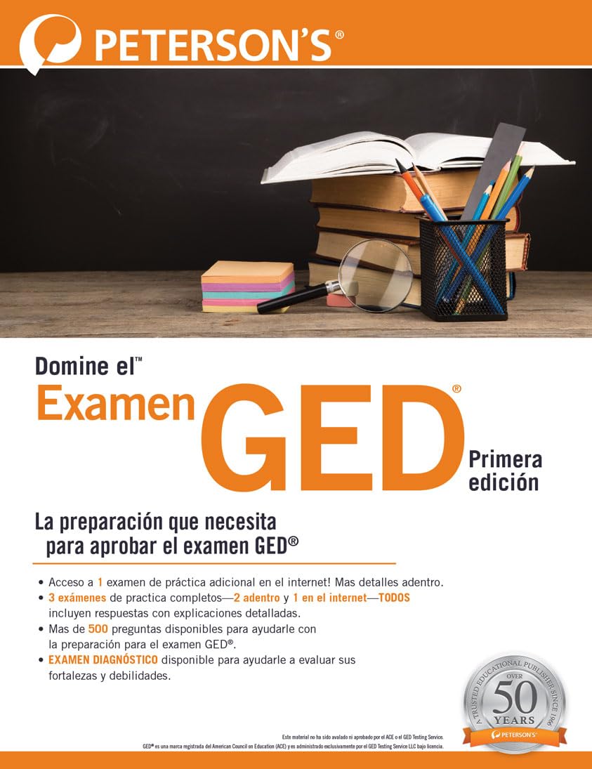 Domine El Examen del Ged(r), Primera Edición: (Master The(tm) Ged(r) Test, 1st Edition, in Spanish) (Master the)