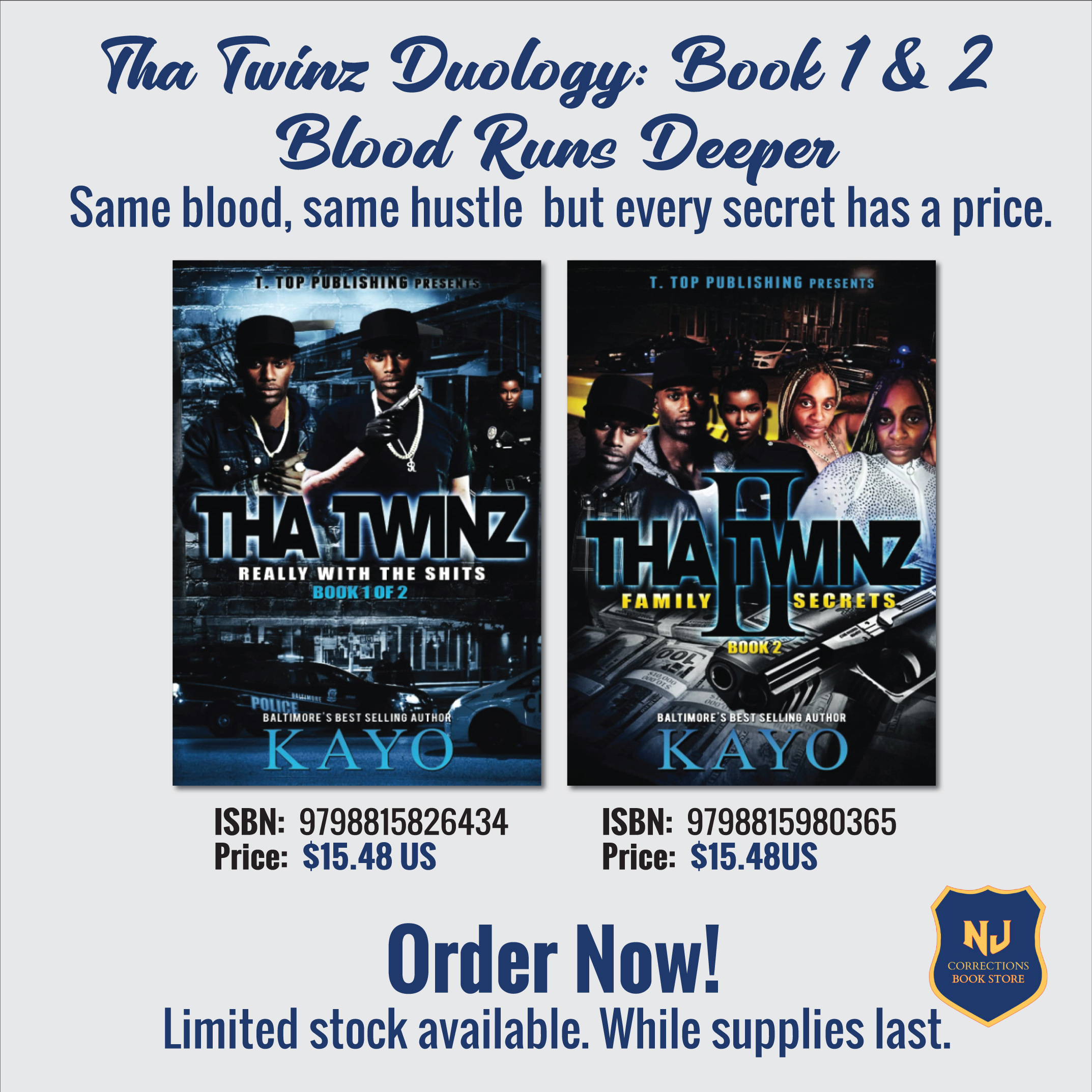 Tha Twinz Duology: Book 1 & 2 - Blood Runs Deeper Bundle