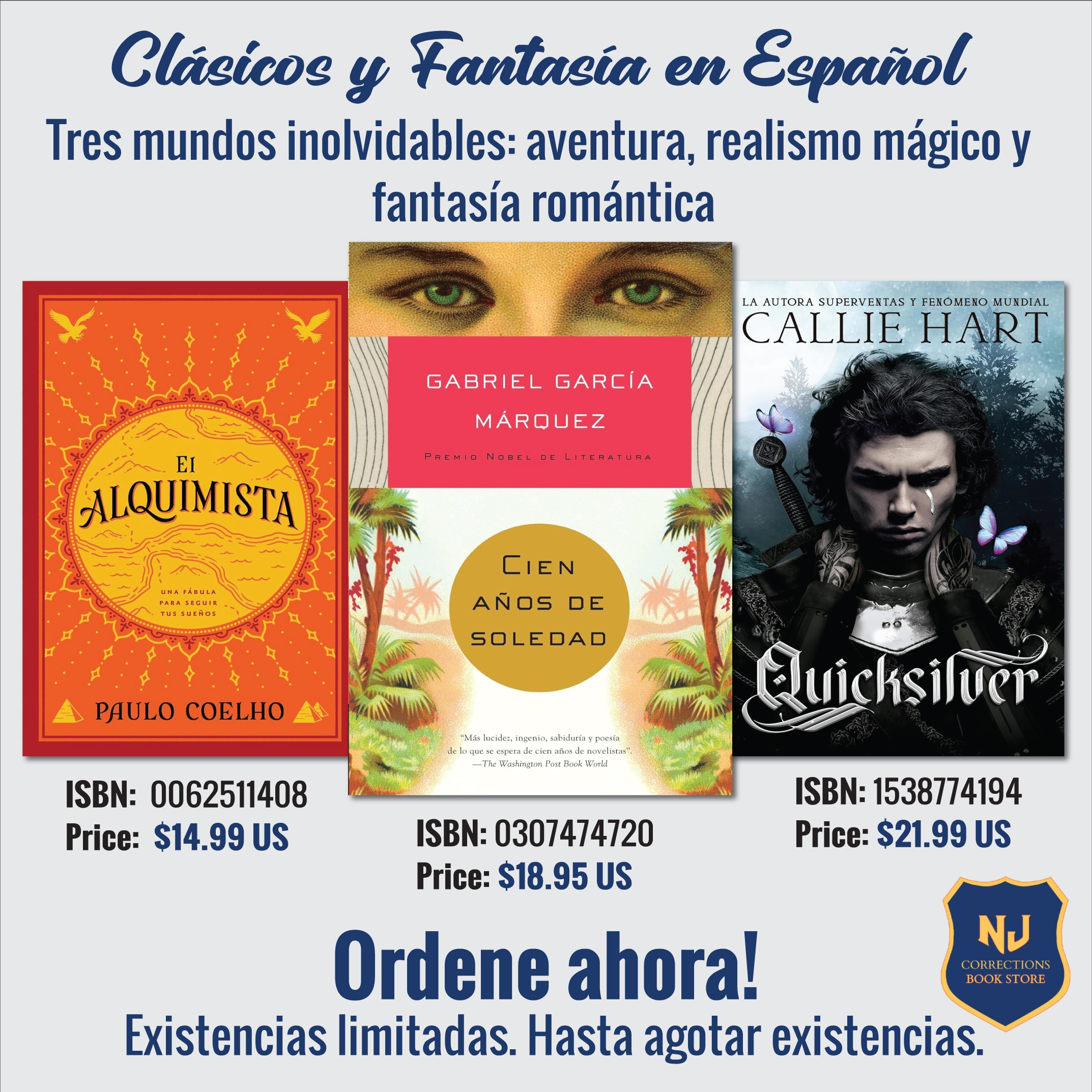 Clásicos y Fantasía en Español - Tres mundos inolvidables: aventura, realismo mágico y fantasía romántica Bundle
