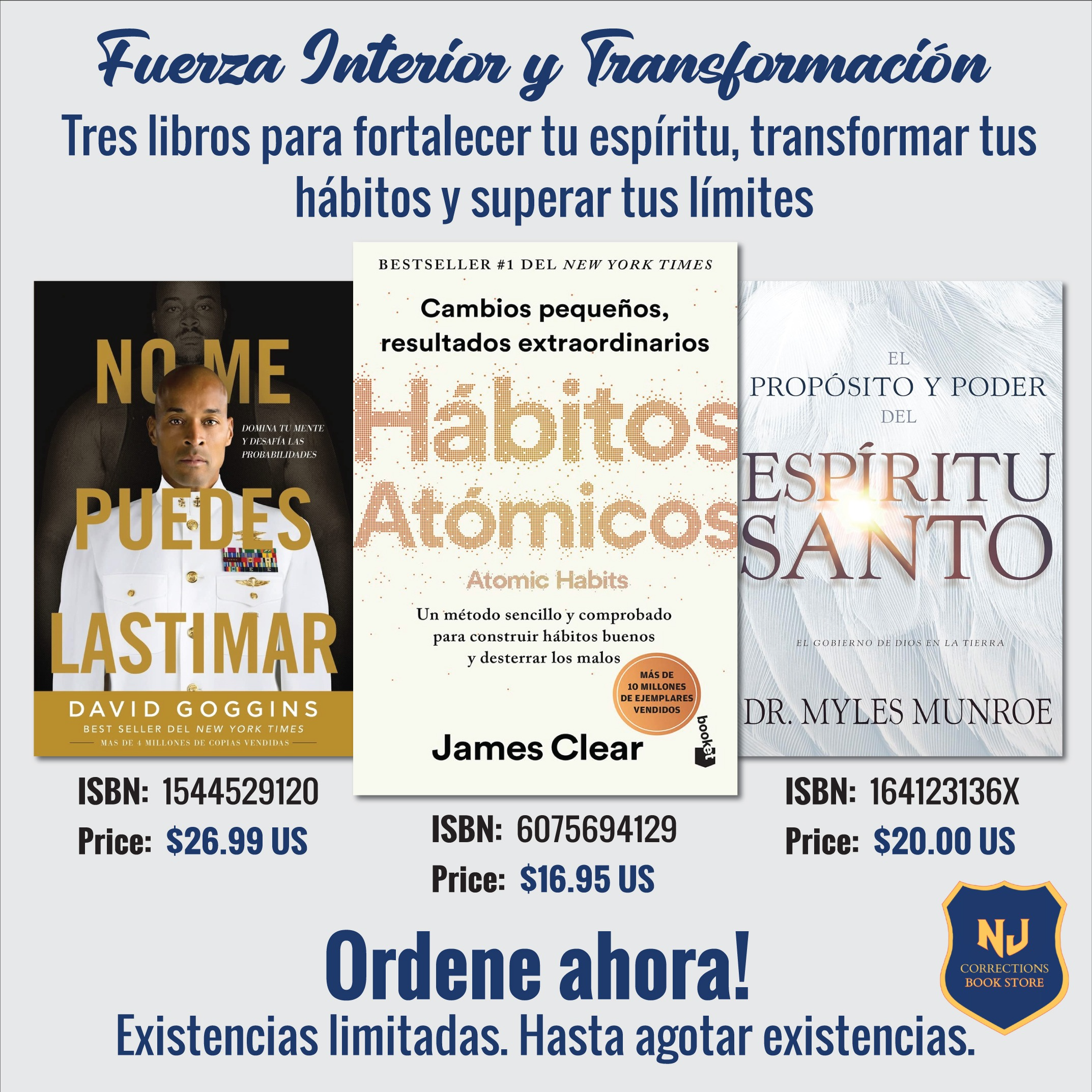 Fuerza Interior y Transformación - Tres libros para fortalecer tu espíritu, transformar tus hábitos y superar tus límites Bundle