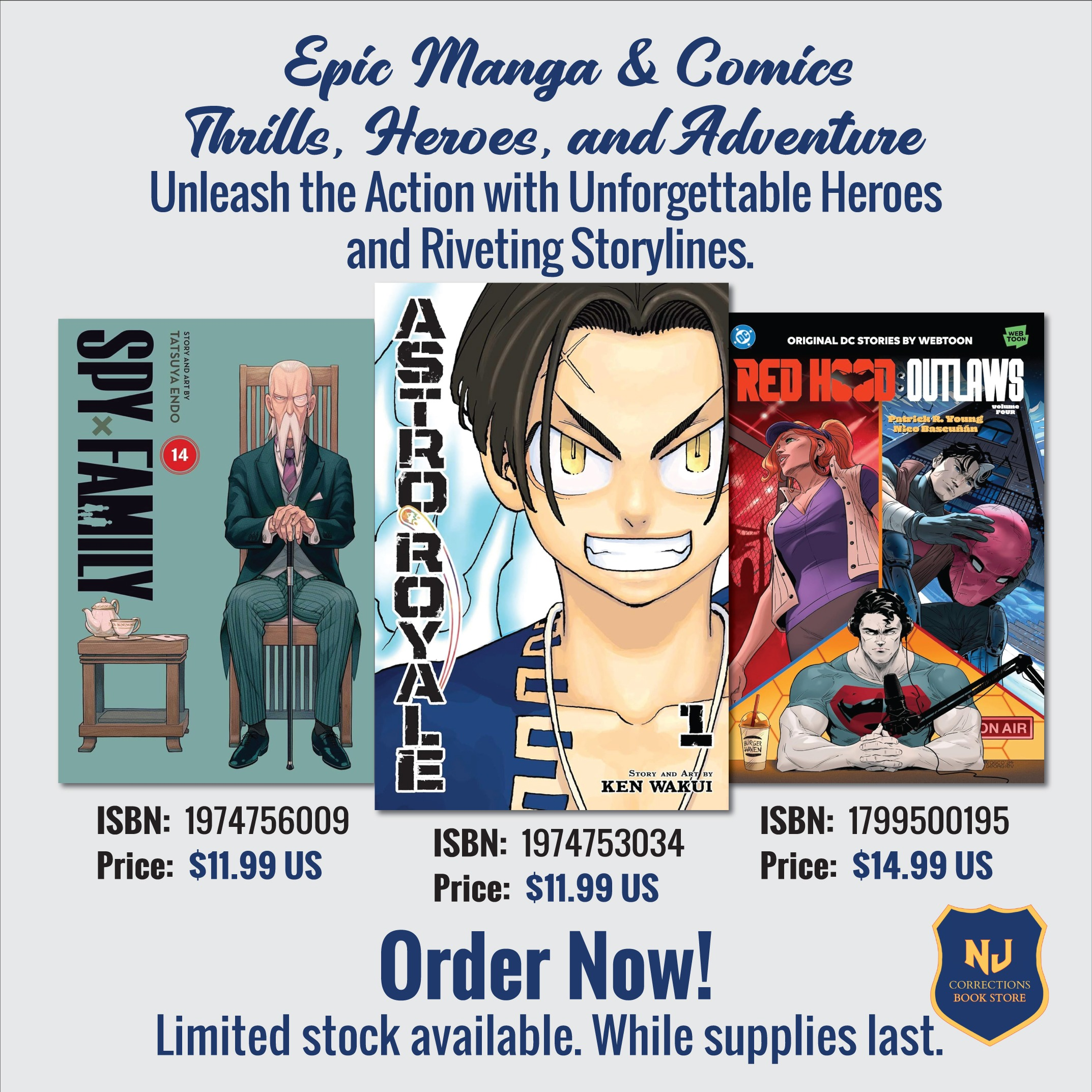 Epic Manga & Comics - Thrills, Heroes, and Adventure Bundle