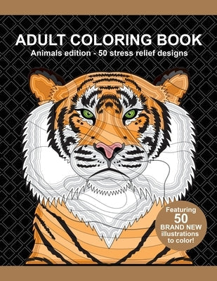 Adult Coloring Book: Animals Edition Paperback Rooster-Publishing