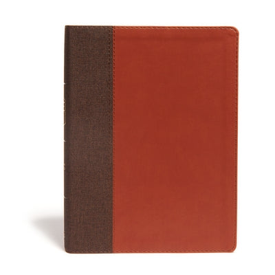 CSB Life Essentials Study Bible, Brown Leathertouch Bible Holman Bibles