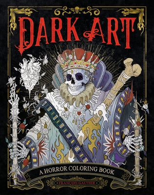 Dark Art: A Horror Coloring Book Paperback Plume Books