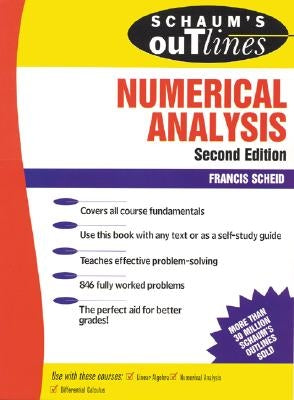 Schaum's Outline of Numerical Analysis Paperback McGraw-Hill Education