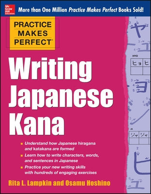 Writing Japanese Kana Paperback McGraw-Hill Companies