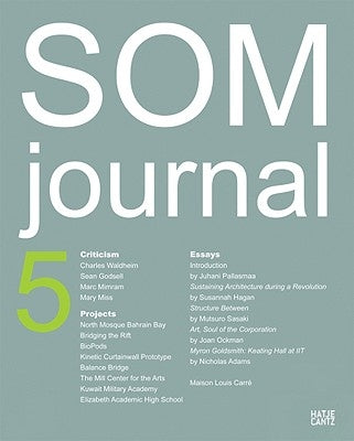 SOM Journal 5 Paperback Hatje Cantz