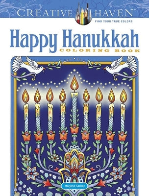 Creative Haven Happy Hanukkah Coloring Book Dover Publications