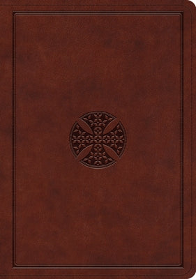 ESV Journaling Bible, Interleaved Edition (Trutone, Mahogany, Mosaic Cross Design) Bible Crossway