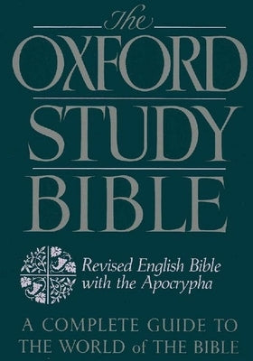 Oxford Study Bible-REB Bible Oxford University Press, USA