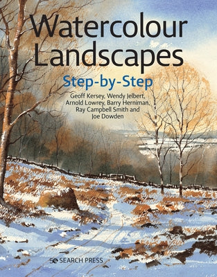 Watercolour Landscapes Step-By-Step Paperback Search Press