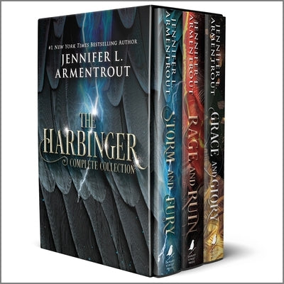 Jennifer Armentrout Harbinger Series Box Set: Storm and Fury, Rage and Ruin, Grace and Glory Paperback Canary Street Press