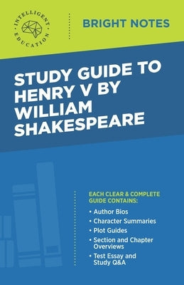 Study Guide to Henry V by William Shakespeare Paperback Dexterity