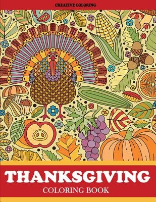 Thanksgiving Coloring Book Paperback Creative Coloring