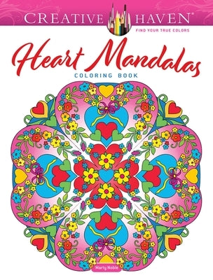 Creative Haven Heart Mandalas Coloring Book Paperback Dover Publications