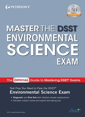 Master the Dsst Environmental Science Exam Paperback Peterson's
