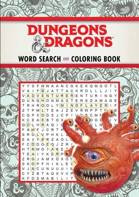 Dungeons & Dragons Word Search and Coloring Paperback Thunder Bay Press