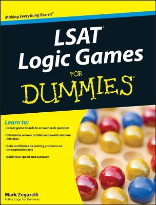 LSAT Logic Games For Dummies Paperback For Dummies