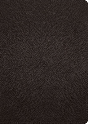 ESV Study Bible, Large Print (Buffalo Leather, Deep Brown) Bible Crossway