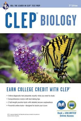 Clep(r) Biology Book + Online Paperback Research & Education Association