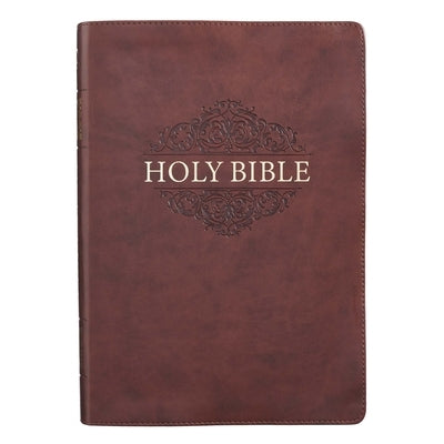 KJV Super Giant Print LL Brown by