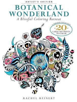 Botanical Wonderland: A Blissful Coloring Retreat: A Curated Collection - 20 Large Art Prints to Color Paperback Get Creative 6