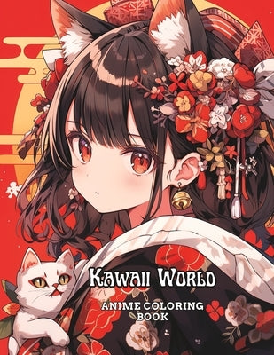 Kawaii World: Anime Coloring Book Paperback Independently Published