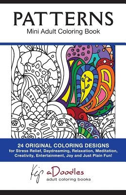 Patterns: Mini Adult Coloring Book Paperback Mtc Publications