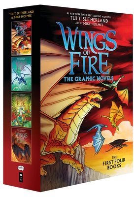 Wings of Fire #1-#4: A Graphic Novel Box Set (Wings of Fire Graphic Novels #1-#4) Paperback Graphix