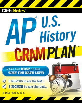 CliffsNotes AP U.S. History Cram Plan: CliffsNotes Cram Plan Paperback Cliffsnotes