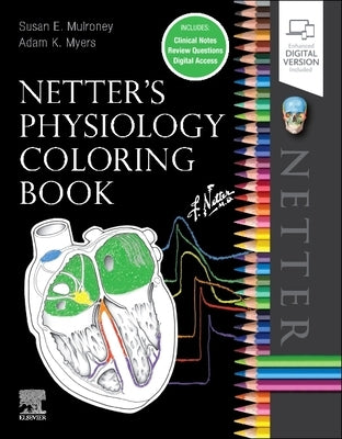 Netter's Physiology Coloring Book Paperback Elsevier