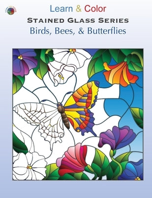 Birds, Bees, and Butterflies Paperback Learn & Color Books